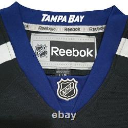Autographed Tampa Bay Lightning Bolts Rebook Hockey Jersey Size L Alternate