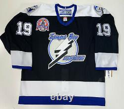 BRAD RICHARDS 2004 TAMPA BAY LIGHTNING STANLEY CUP RBK AUTHENTIC JERSEY Size 52