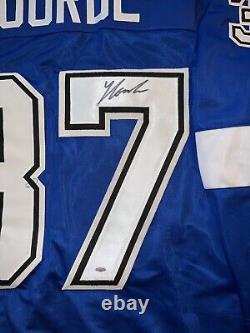 BRAND NEW Yanni Gourde Signed Tampa Bay Lightning Jersey (OKAuthentic)