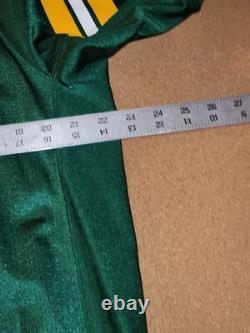 BRETT FAVRE #4 GREEN BAY PACKERS HOME AUTHENTIC NIKE FOOTBALL JERSEY sz 44