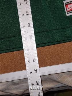 BRETT FAVRE #4 GREEN BAY PACKERS HOME AUTHENTIC NIKE FOOTBALL JERSEY sz 44