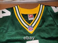 BRETT FAVRE #4 GREEN BAY PACKERS HOME AUTHENTIC NIKE FOOTBALL JERSEY sz 44
