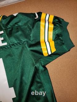 BRETT FAVRE #4 GREEN BAY PACKERS HOME AUTHENTIC NIKE FOOTBALL JERSEY sz 44