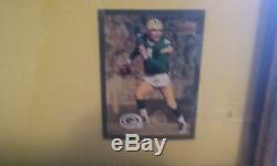 BRETT FAVRE GREEN BAY PACKERS AUTOGRAPHED JERSEY from'95-'96 MVP SEASON with2CARD
