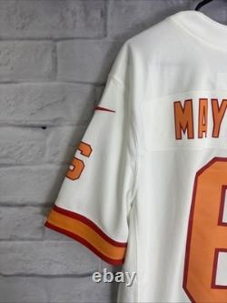 Baker Mayfield #6 Vapor FUSE Jersey White Tampa Bay Buccaneers Men's L NWT