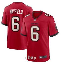 Baker Mayfield Tampa Bay Buccaneers Bucs NFL Jersey Red Medium NEW
