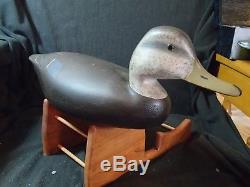 Barnegat Bay Black Duck Decoy by Hurley Conklin Manahawkin, New Jersey