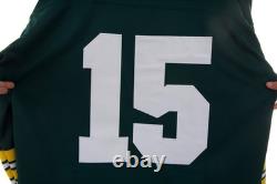 Bart Starr #15 Green Bay Packers 1969 Throwback Mitchell & Ness NWT Size 48 L