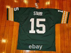 Bart Starr Football Jersey Green Bay Packers Mitchell & Ness Size 3XL New NFL