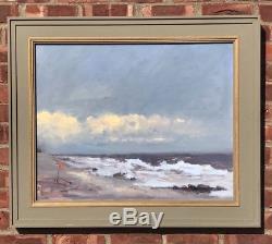 Bay Head New Jersey Shore Plein Air Impressionist Painting Signed Robert Waltsak