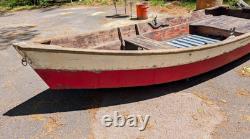 Beardslee Boat Works New Jersey Shore Antique Rowboat Barnegat Bay Hand Crafted
