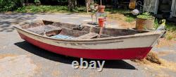 Beardslee Boat Works New Jersey Shore Antique Rowboat Barnegat Bay Hand Crafted