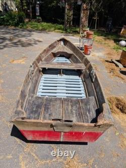 Beardslee Boat Works New Jersey Shore Antique Rowboat Barnegat Bay Hand Crafted