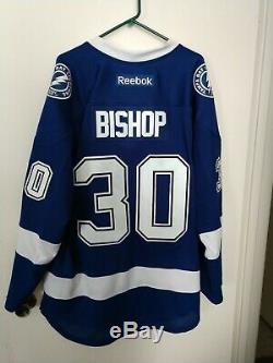 Ben Bishop Tampa Bay Lightning Reebok Premier Jersey