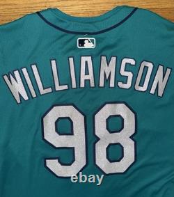 Ben Williamson Seattle Mariners On-Field Authentic MLB Jersey Men's 46 Brand New