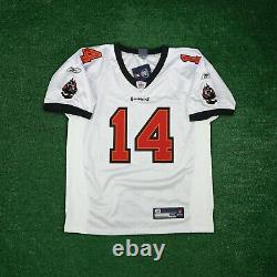 Brad Johnson Reebok Tampa Bay Buccaneers Authentic On-Field EQT White Jersey