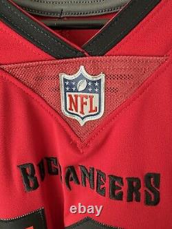 Brady (12) Tampa Bay Buccaneers Red Nike NFL Limited Captain Jersey BNWT Sz L