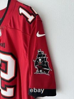 Brady (12) Tampa Bay Buccaneers Red Nike NFL Limited Captain Jersey BNWT Sz L