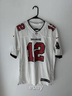 Brady (12) Tampa Bay Buccaneers White Nike Game Jersey BNWT Sz M