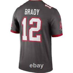 Brand New 2021 NFL Tom Brady Tampa Bay Buccaneers Nike Legend Jersey NWT #12 TB