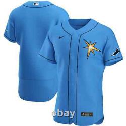 Brand New 2022 MLB Tampa Bay Rays Nike Alternate Authentic Official Team Jersey