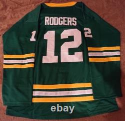 Brand New Green Bay NFL hockey Jersey. You choose any size, name and number
