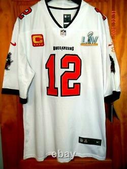 Nike / Men's Tampa Bay Buccaneers Tom Brady #12 White Game