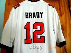 Brand New NIKE Tampa Bay Bucs TOM BRADY SUPER BOWL 55 Football Jersey, SizeXL