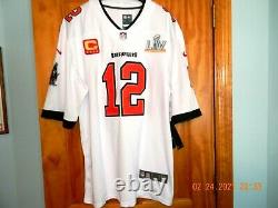 Brand New NIKE Tampa Bay Bucs TOM BRADY SUPER BOWL 55 Football Jersey, SizeXL