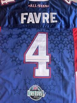 Brand New Reebok NFL Green Bay Packers Brett Favre 2008 Pro Bowl Jersey Mens 50