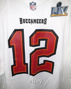 Brand New Retired Tampa Bay Buccaneers Tom Brady Super Bowl LV 55 Jersey Nike