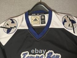 Brand New Tampa Bay Lightning 1992NHL Adidas Hockey Authentic Jersey Men Size 52