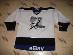 Brand New Without Tags Vintage Tampa Bay Lightning Hockey Jersey CCM Mens Lrg 48