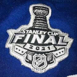 Brayden Point Tampa Bay Lightning 2021 Stanley Cup Finals Jersey Size Large