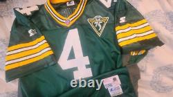 Brett Favre 1993 Green Bay Packers 75th Anniversary Authentic Game Jersey Sz 52