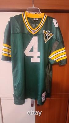 Brett Favre 1993 Green Bay Packers 75th Anniversary Authentic Game Jersey Sz 52