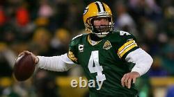 Brett Favre 2007 Green Bay Packers Authentic Home NFL Game Jersey Size 48