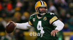 Brett Favre 2007 Green Bay Packers Authentic Home NFL Game Jersey Size 52