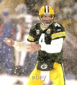 Brett Favre 2007 Green Bay Packers NFL Reebok Authentic Game Jersey Size 54
