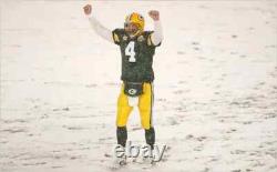 Brett Favre 2007 Green Bay Packers NFL Reebok Authentic Game Jersey Size 54