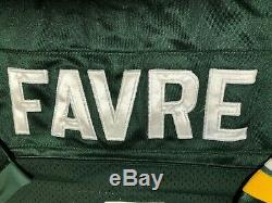 Brett Favre #4 Green Bay Packers Authentic jersey Lambeau Field 50th, Size 48