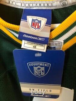 Brett Favre Authentic NEW w tags Reebok Green Bay Packers jersey Men's 48