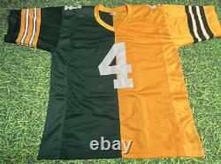 Brett Favre Custom Green Bay Packers Split Jersey