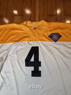 Brett Favre Football Jersey Mitchell & Ness Size 4XL Green Bay Packers NFL 75th