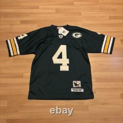 Brett Favre Green Bay Packers NFL Jersey Mitchell & Ness Size 48 XL NWT