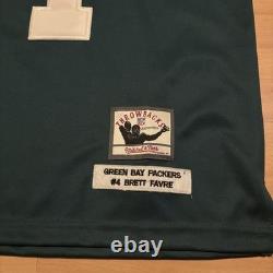 Brett Favre Green Bay Packers NFL Jersey Mitchell & Ness Size 48 XL NWT