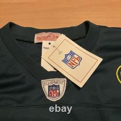 Brett Favre Green Bay Packers NFL Jersey Mitchell & Ness Size 48 XL NWT