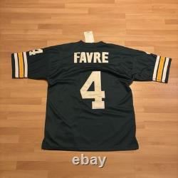 Brett Favre Green Bay Packers NFL Jersey Mitchell & Ness Size 48 XL NWT