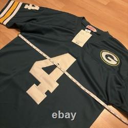 Brett Favre Green Bay Packers NFL Jersey Mitchell & Ness Size 48 XL NWT