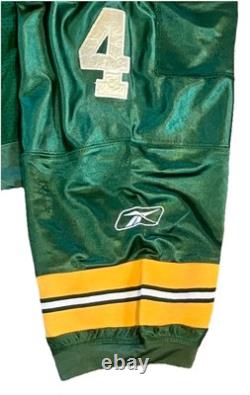Brett Favre Green Bay Packers Reebok 50 Years Lambeau Patch Jersey NWT Size 50